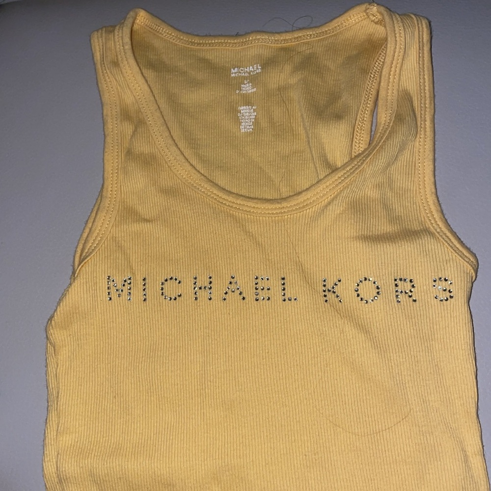 Y2K vintage Michael kors bedazzled tank